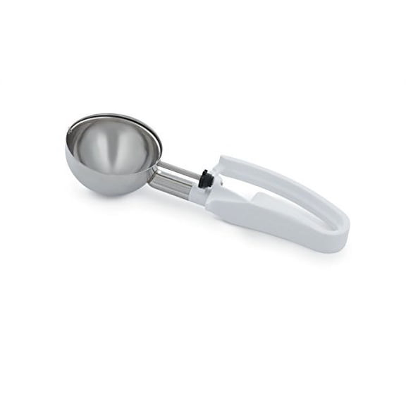 Vollrath 47390 Disher - Squeeze, Size 6, 4-3/4 oz. Capacity, White