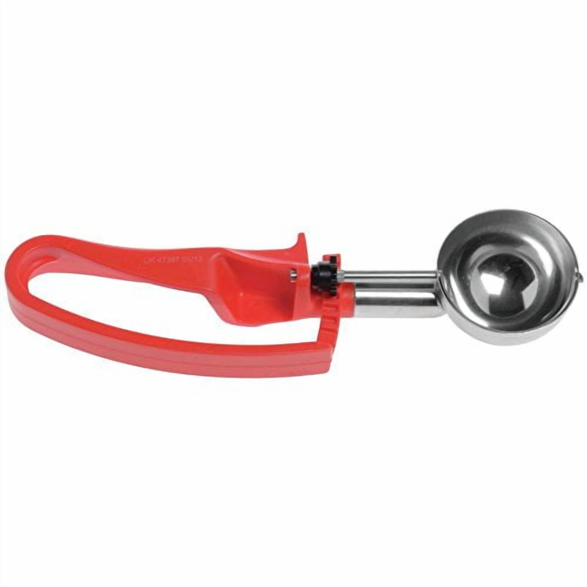 Vollrath 47397 Disher - Squeeze, Size 24, 1-1/2 oz. Capacity, Red