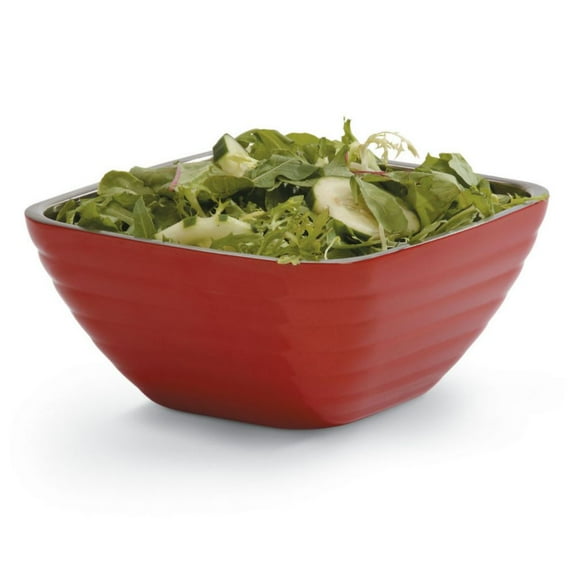 Vollrath 4761955 Fire Engine Red Square Beehive Style 3.4 Quart Bowl