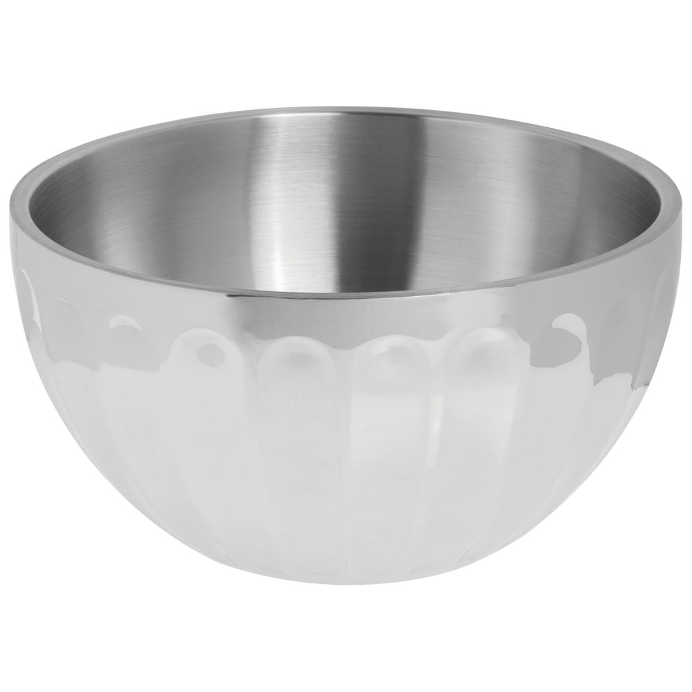 Vollrath 47688 S/S Fluted Round 6.9 Quart Double Wall Serving Bowl