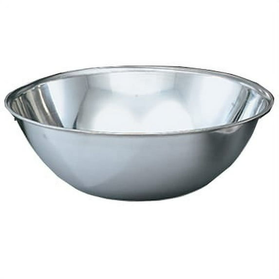 Vollrath 47946 Bright Mirror Finish S/S Economy 16 Quart Mixing Bowl