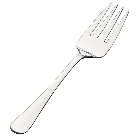 Vollrath 48116 Queen Anne S/S 8-5/8 Serving Fork - Dozen"