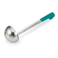 thumbnail image 1 of Vollrath 4980655 Teal Handled 6 Ounce Stainless Steel Ladle, 1 of 3