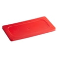 thumbnail image 1 of Vollrath 52432-02 Super Pan V 1/3 Size Red Flexible Steam Table / Hotel Pan Lid, 1 of 2