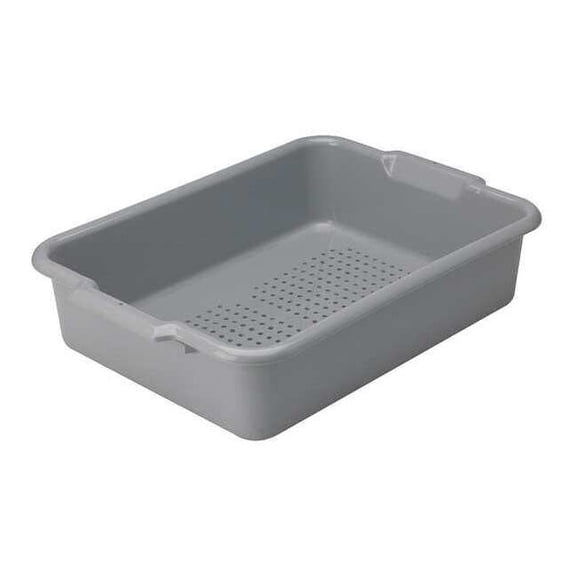 Vollrath 52617 Gray Perforated Silverware Drain Box