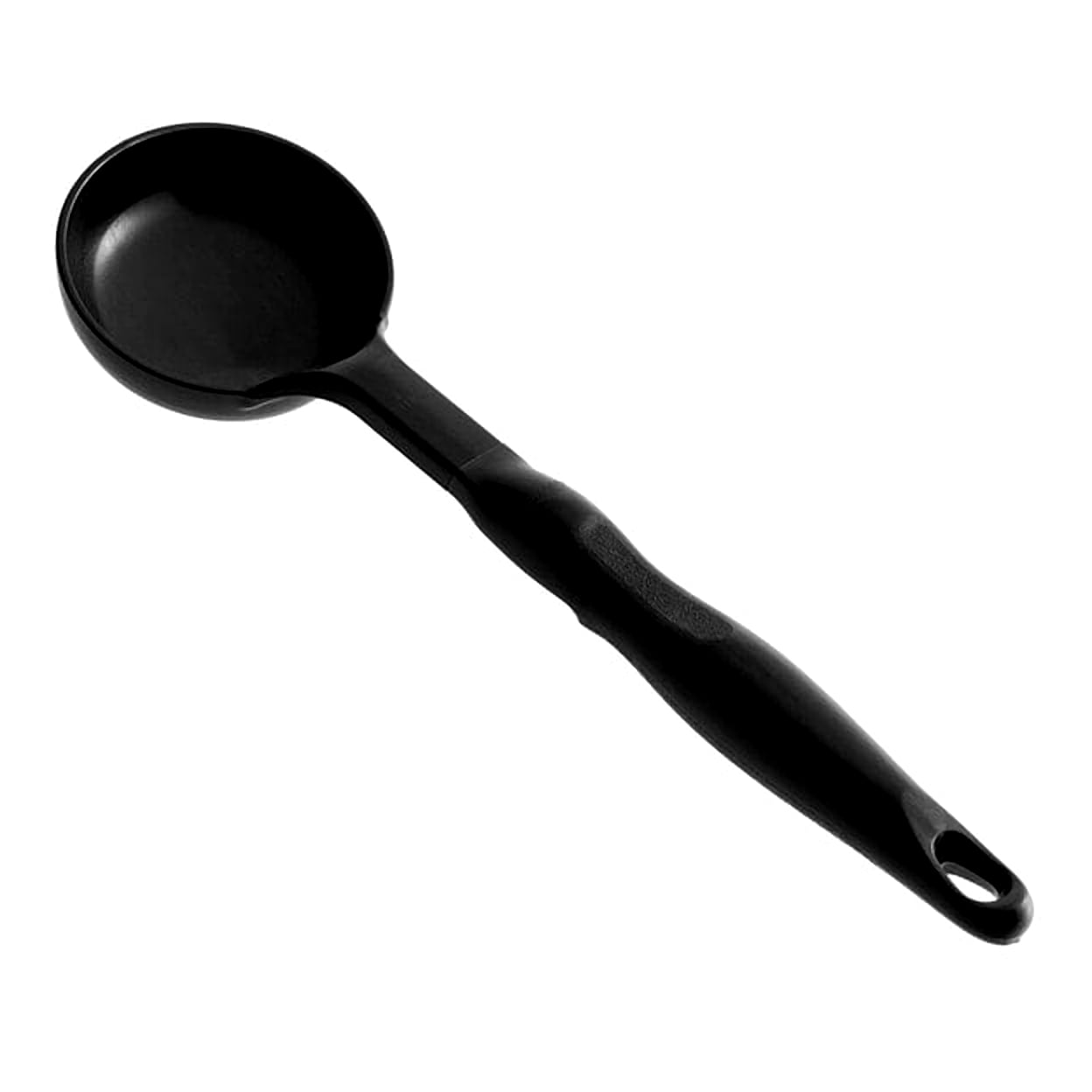 Vollrath 5283720 Round Black Nylon Solid 4 Ounce Spoodle Utensil