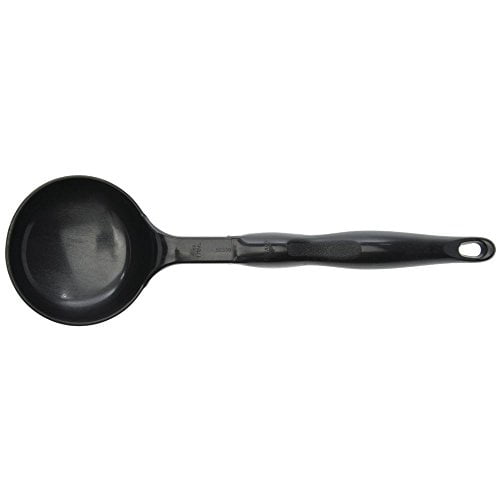 Black Nylon Heat Resistant Solid Spoodle, 12.56" Length, 6 oz Capacity