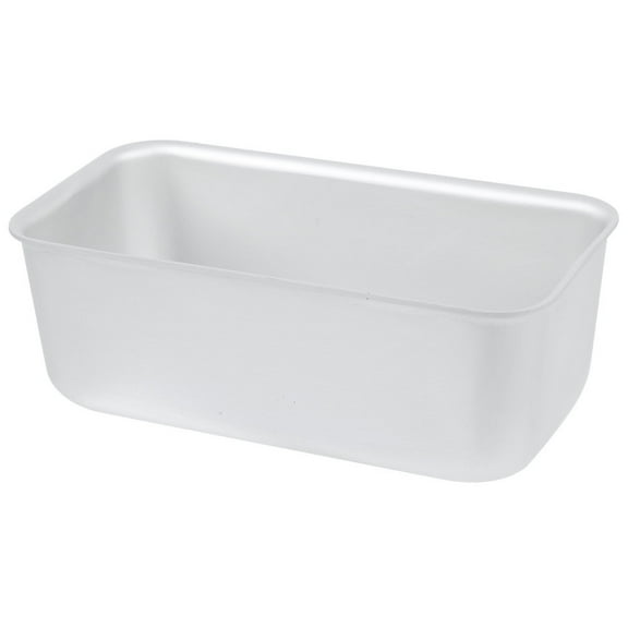 Vollrath 5433 Wear-Ever 3 Lb. Seamless Anodized Aluminum Bread Loaf Pan - 8 1/2" X 4 1/4" X 3 1/8"