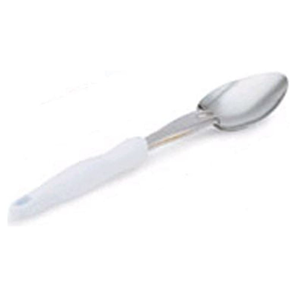 Vollrath 6414015 White Handled Solid 13-13/16" Basting Spoon