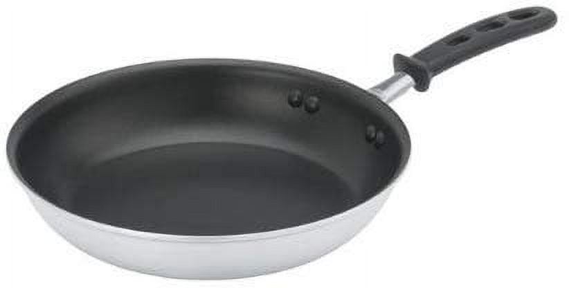 Vollrath Wear-Ever 12 Aluminum Non-Stick Fry Pan with SteelCoat x3 Coating  and Black Silicone Handle 672312 in 2023