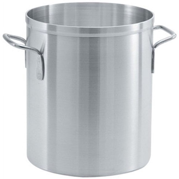 Vollrath Stock Pot,12 in Dia,Aluminum 67524