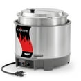 thumbnail image 1 of Vollrath 72009 Cayenne 11-Quart Round Heat 'N Serve Rethermalizer (w/Inset and Cover), 120-Volts, NSF, Silver,"12-5/8"" Dia. x 9-5/8""h", 1 of 3