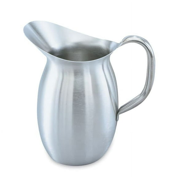 Vollrath 82020 Satin Finish S/S Bell-Shaped 2 Quart Pitcher