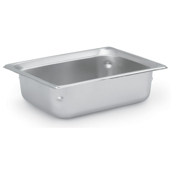 Vollrath 90342 Super Pan 3 S/S 1/3 Size x 4 D Food Pan"