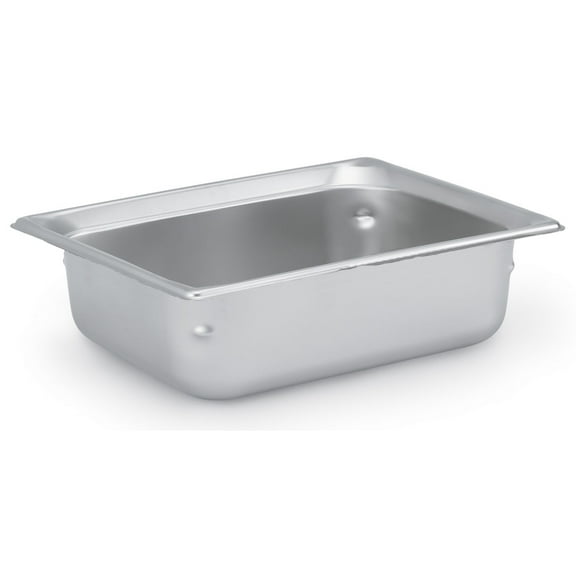 Vollrath 90342 Super Pan 3 S/S 1/3 Size x 4 D Food Pan"