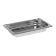 thumbnail image 1 of Vollrath 90412 Super Pan 3 Fourth Size Food Pan, 1.5" Deep, 40mm, 22 Gauge, 1 of 6
