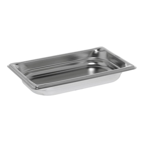 Vollrath 90412 Super Pan 3 Fourth Size Food Pan, 1.5" Deep, 40mm, 22 Gauge