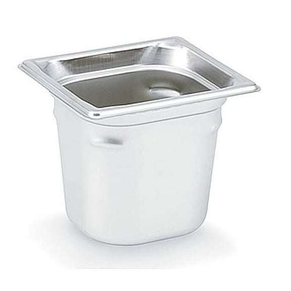 Vollrath 90662 Super Pan 3 - Individual Sixth-Size Steam Table Pan, 2-5/16 Quart Capacity