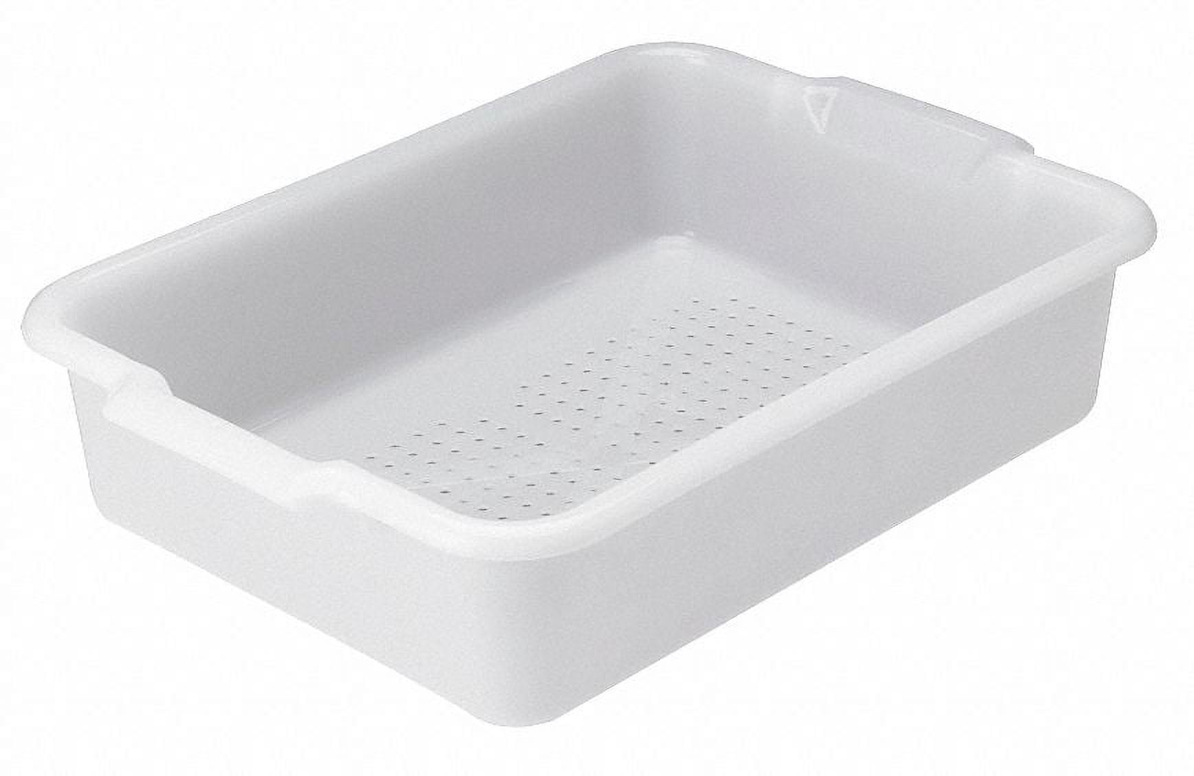Vollrath Drain Tub,20 in L,White 52616