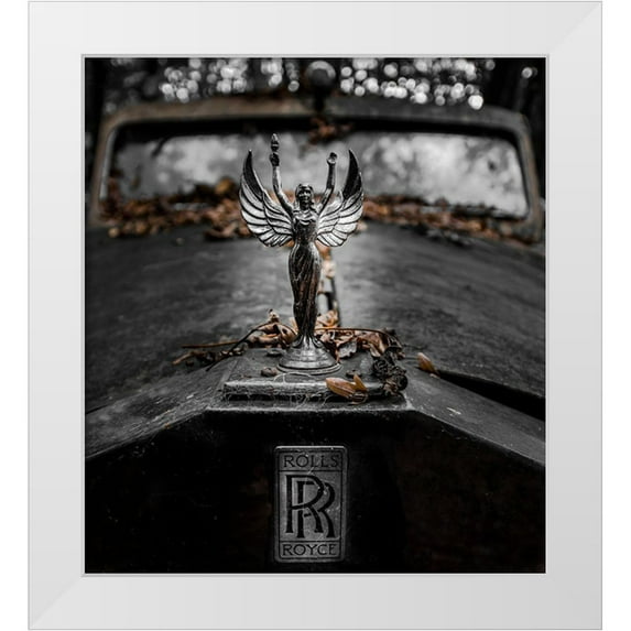 Vollrath, Jorg 26x29 White Modern Wood Framed Museum Art Print Titled - ... Rr