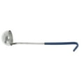 thumbnail image 1 of Vollrath Kool-Touch Ladle with Blue Plastic Handle  2 oz Stainless Steel - 9 7/8"L (58322), 1 of 2