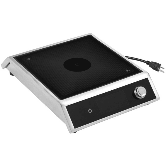 Vollrath MPI4-1440 Countertop Medium-Power 4-Series Induction Range with Knob Control, Stainless Steel, 120v