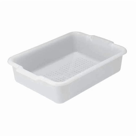 Vollrath Drain Box, Perforated,White 52616