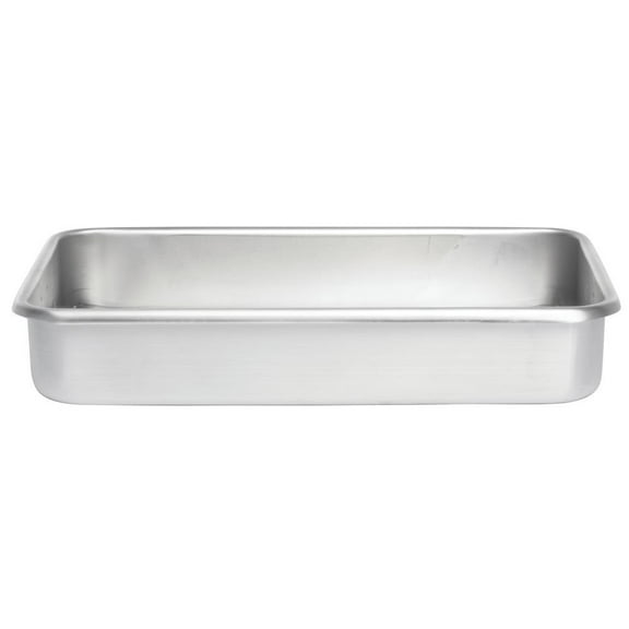 Vollrath Roast & Bake Pan Heavy Ga. Aluminum. 10-7/8" x 19-3/4" x 3-5/8" High. Used As Cover for #68367 Or As Roast Pan, 11Qt