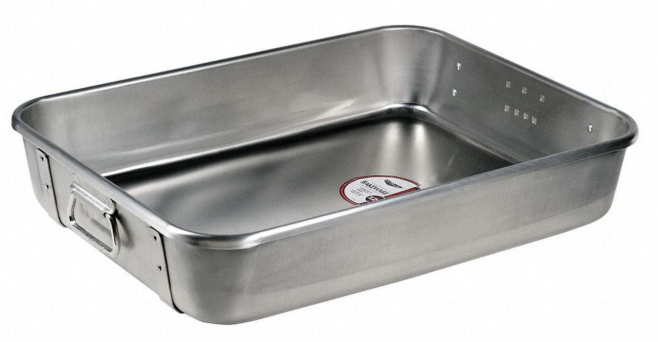 Vollrath Wear Ever 10-Gauge Roasting Pan Top Straps 29.5 Qt Aluminum Loop Handle
