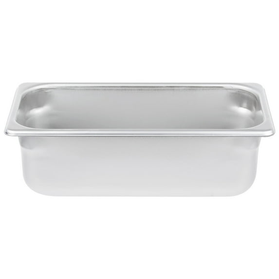 Vollrath S12064 Super Pan 1/3 Size 4" Deep Heavy-Duty Anti-Jam Stainless Steel Steam Table / Hotel P