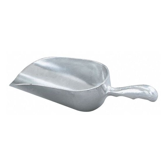 Vollrath Scoop,8.92 in L,Silver 46891