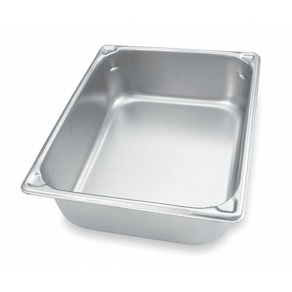 Vollrath Pan,Half-Size,4.3 Qt 30220