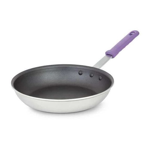 Vollrath Fry Pan,Silver/Black,1-7/8 in. Inside D T401080