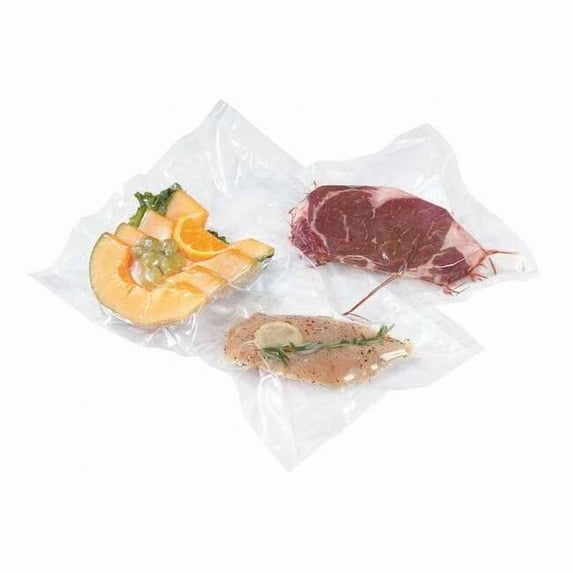 Vollrath Vacuum Sealer Bag,14 in L,10 in W,PK100 40814