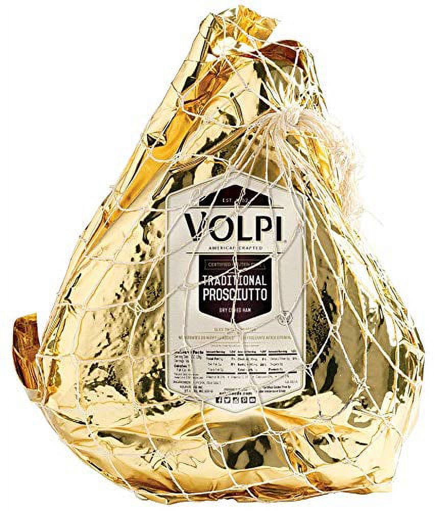 Volpi Boneless Prosciutto - Bulk Vacuum Pack, 176 Ounce - 1 each.