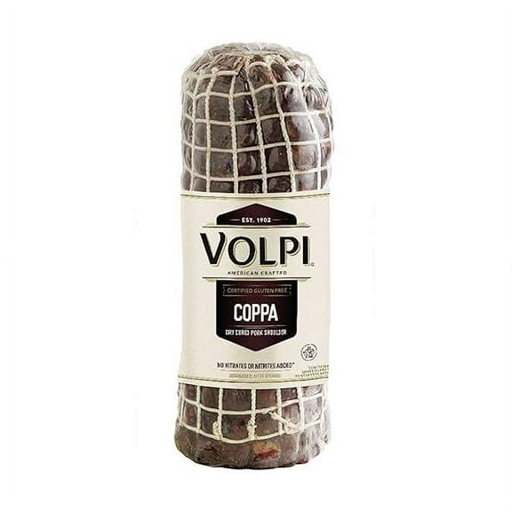 Volpi Coppa Cut Pork - Bulk Vacuum Pack, 40 Ounce - 2 per case.