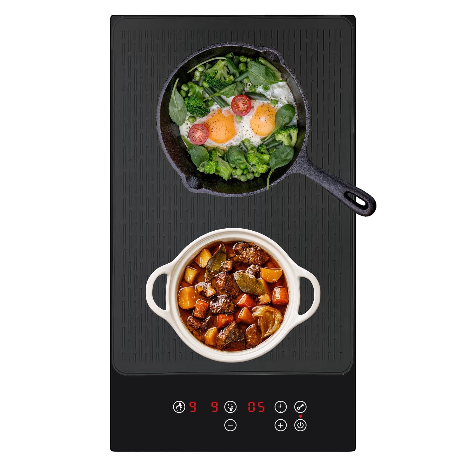 VoltCuisine 12 inch Stove Top Covers Food Grade Heavy Duty Silicone Glass Stove Top Cover Protector