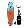 thumbnail image 1 of VoltSurf 10' Class Act Inflatable Stand Up Paddle Board Kit, Turquoise Rail, 1 of 9