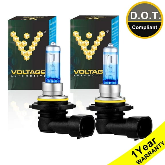 Voltage Automotive 9006 HB4 Headlight Bulb,Eagle Brighter Upgrade For High Beam Low Beam Fog Driving Light,Blue,1 Pair
