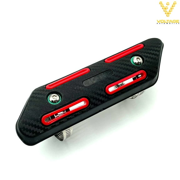 Voltage Automotive Motorcycle Exhaust Pipe Protection Cover Heat Shield Modification Accessories Motorcycle Accessories