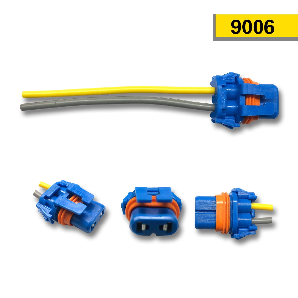 Voltage Automotive Socket Connector For 9006 HB4 Headlight Fog Light ...