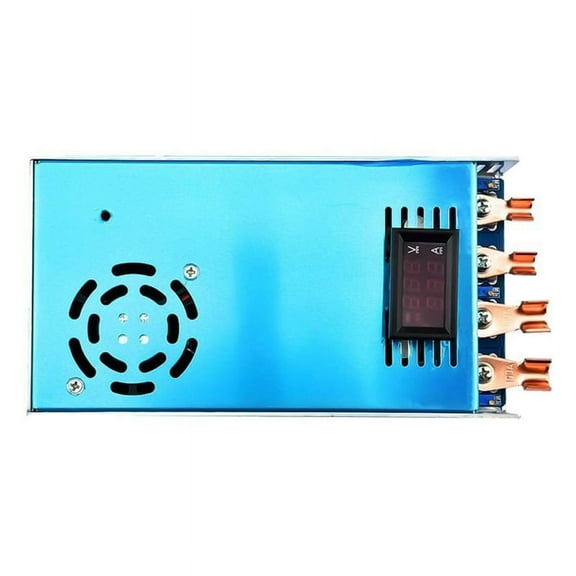 Voltage Boost Converter,2000W Boost Power Supply Module Converter 12-60V To15-80V DC- Regulator with Voltmeter
