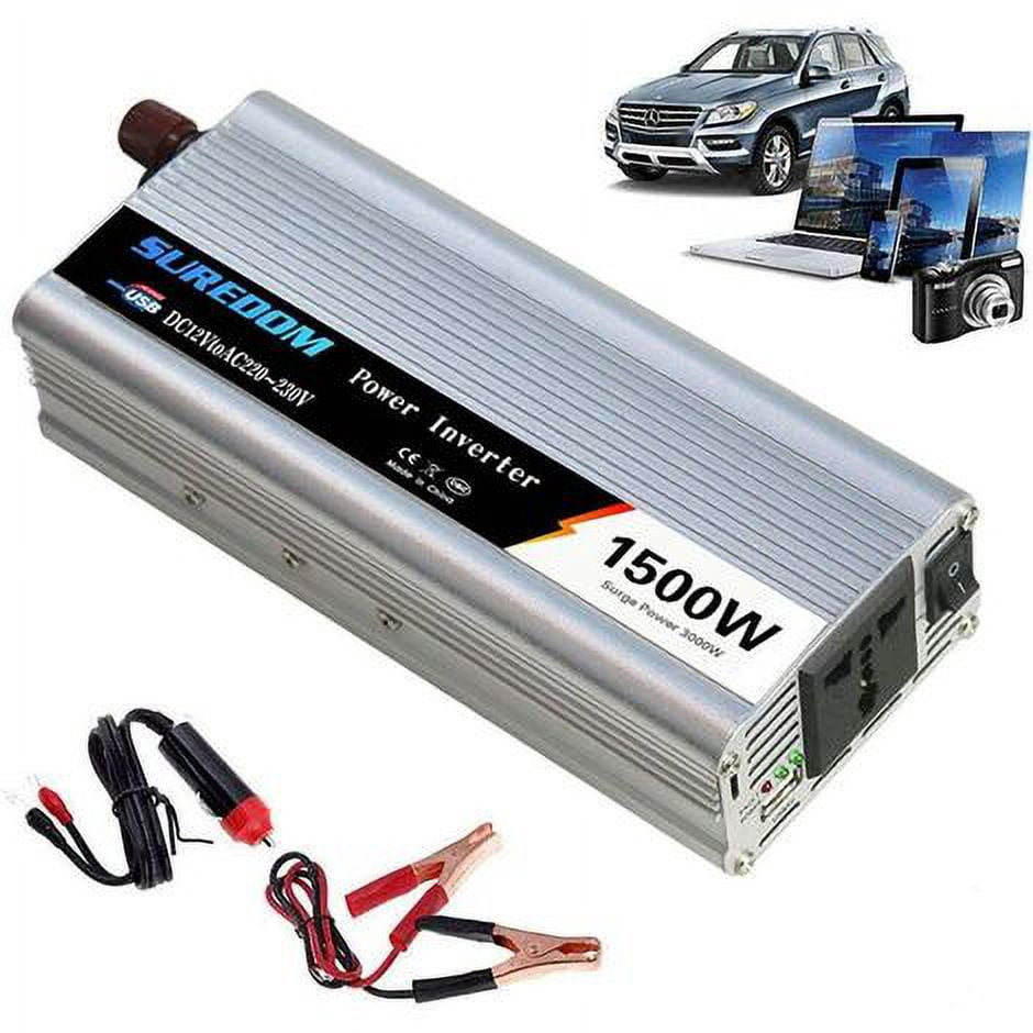 Voltage Converter Car Inverter Converter 1500W 12V-220V