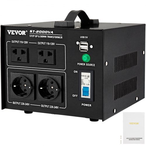 Voltage Converter Transformer,2000W Heavy Duty Step Up/Down Transformer