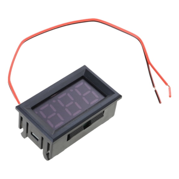 Voltage Meter Tester Panel Universal AC 50V-550V AC 220V 380V Mini Voltmeter 0.56in LED Display Voltage Meter Gauge