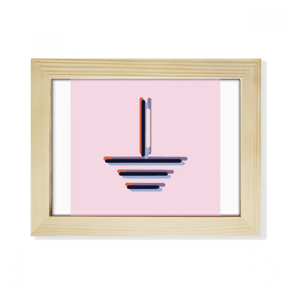 Voltage Physics Icon Assembly Desktop Photo Frame Picture Art Decoration Painting 6x8 inch