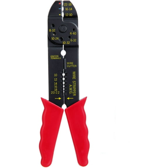 Voltage Pro Electrical Crimping Tool with 25 Assorted Connectors