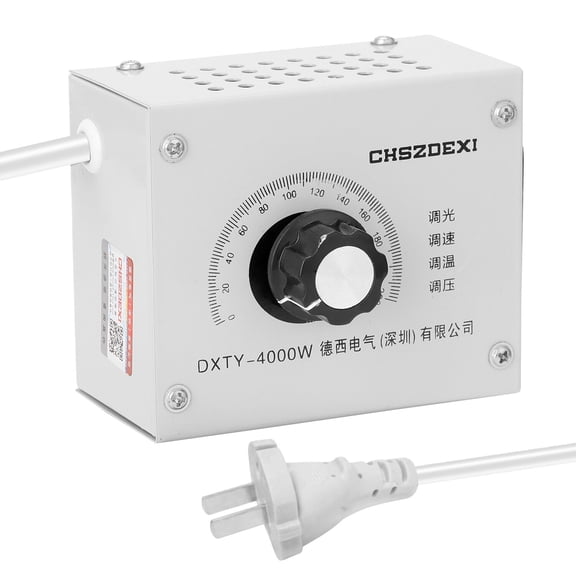 Voltage Regulator,Portable Speed Temperature Adjuatable Dimmer Vol E Variable Jinmie Huiop Rookin