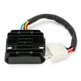 Voltage Regulator Rectifier 5?Wires Plug Replacement for GY6 125cc