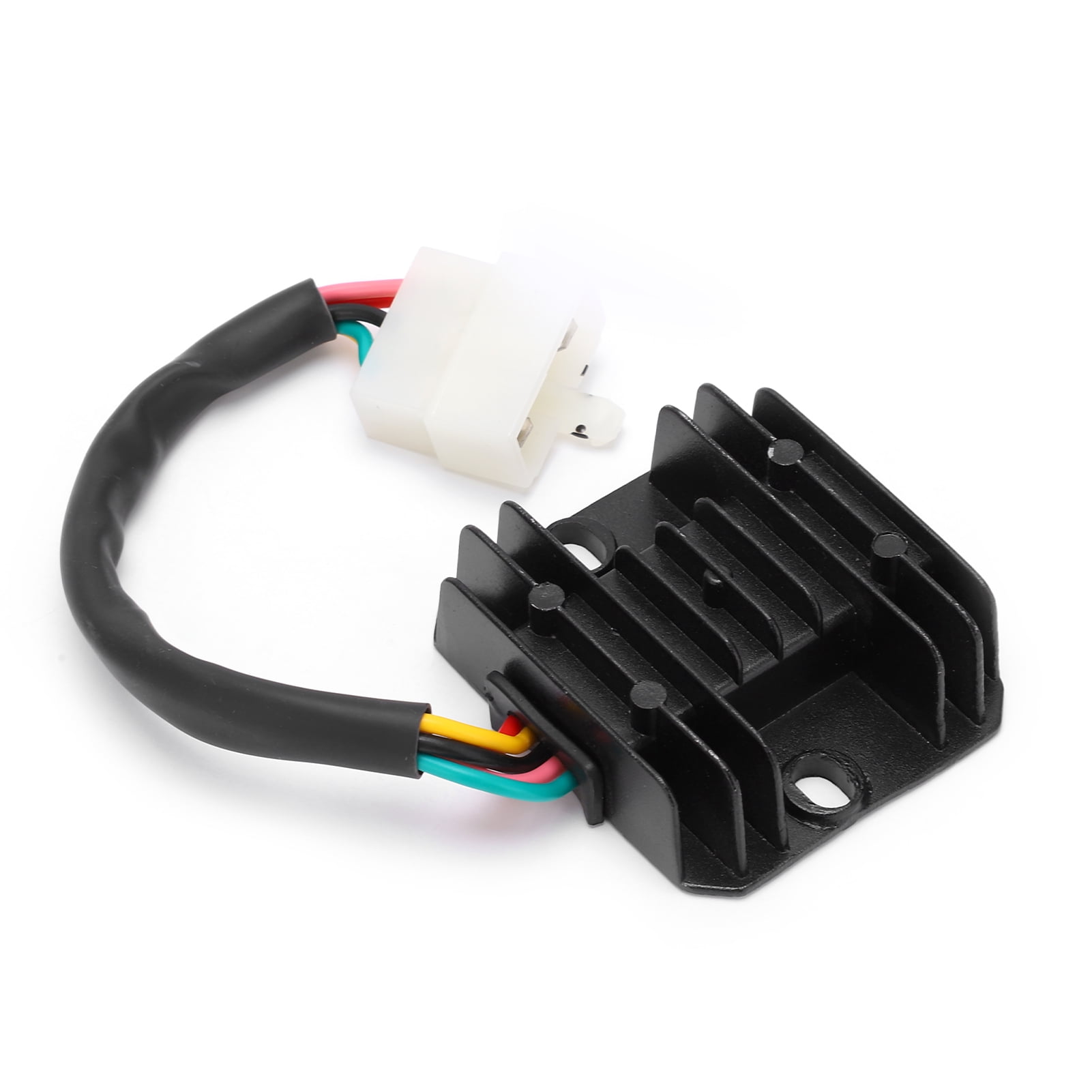 Voltage Regulator Rectifier 5?Wires Plug Replacement for GY6 125cc